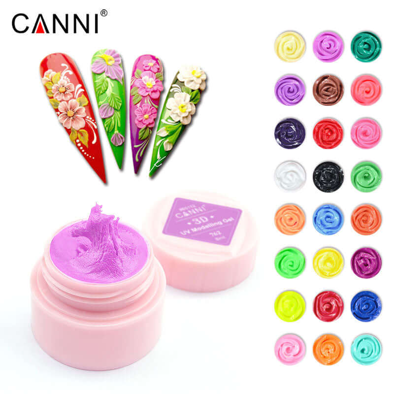 CANNI 3D Modelling Sculpture Gel UV/LED Soak Off Nail Art