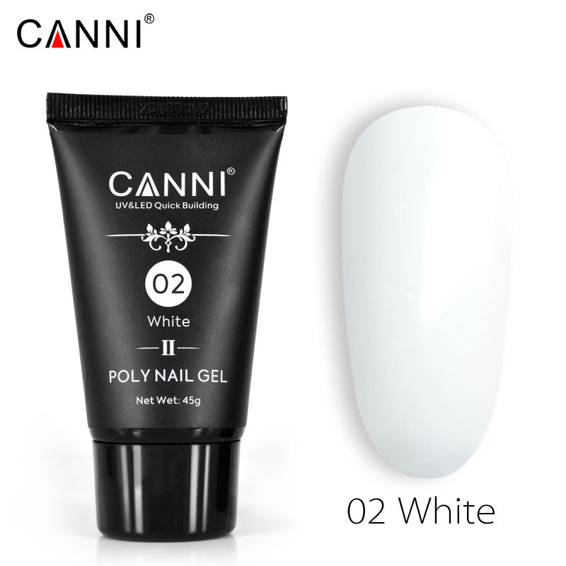 CANNI 45g Poly Gel II Quick Building Natural Nail Extension Gel Camouflage UV/LED