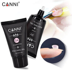 CANNI 45g Poly Gel II Quick Building Natural Nail Extension Gel Camouflage UV/LED