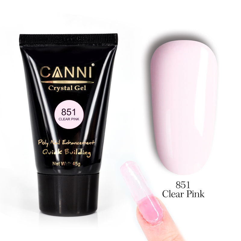 CANNI 45g Poly Gel Quick Building Natural Nail Extension Gel Camouflage UV/LED