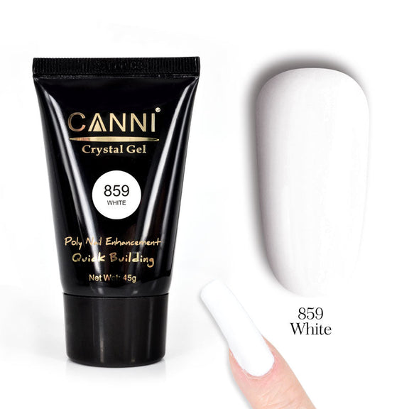 CANNI 45g Poly Gel Quick Building Natural Nail Extension Gel Camouflage ...