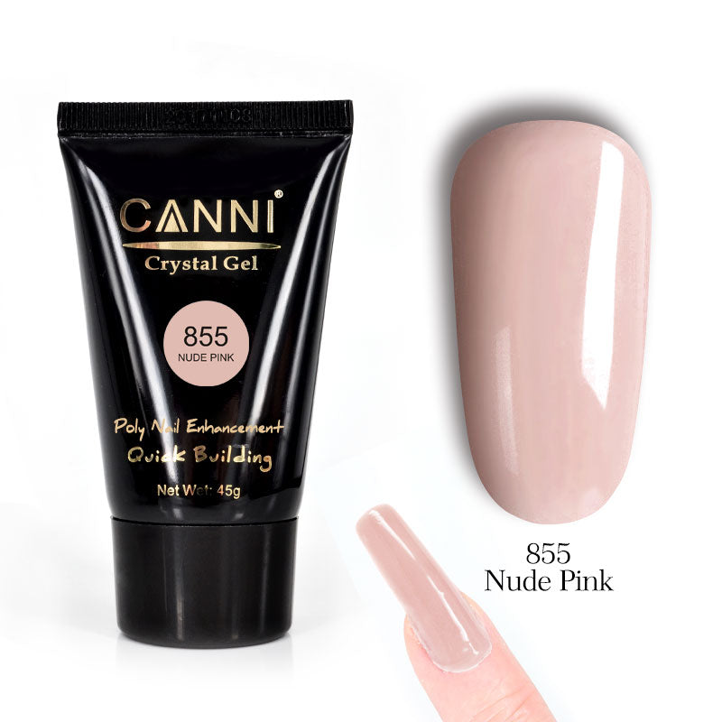 CANNI 45g Poly Gel Quick Building Natural Nail Extension Gel Camouflage UV/LED
