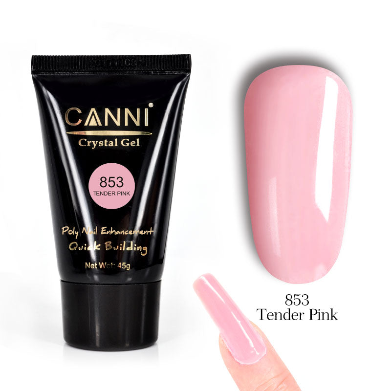 CANNI 45g Poly Gel Quick Building Natural Nail Extension Gel Camouflage UV/LED