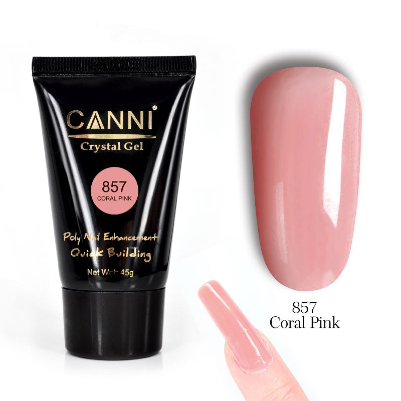 CANNI 45g Poly Gel Quick Building Natural Nail Extension Gel Camouflage UV/LED