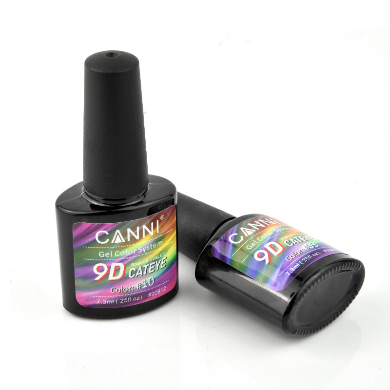 CANNI® 9D Cat Eye Nail Gel Polish Galaxy Magnetic UV / LED Soak Off