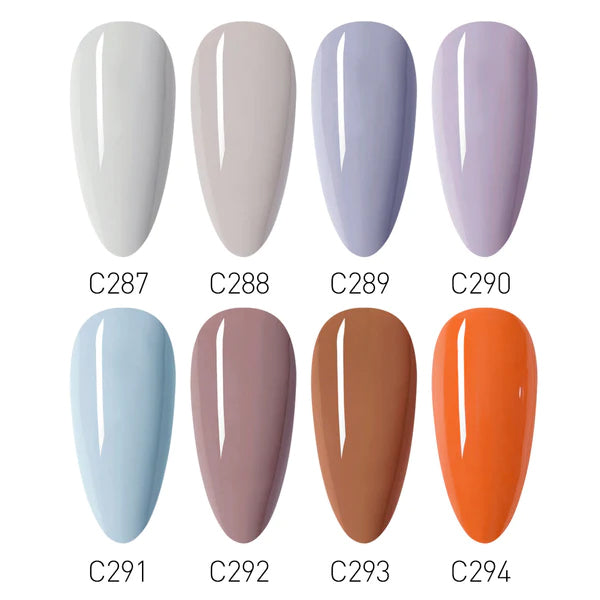 CANNI® Cool Girl Series Nail Gel Polish Varnish Soak Off UV LED Pastel Colour - 8ML
