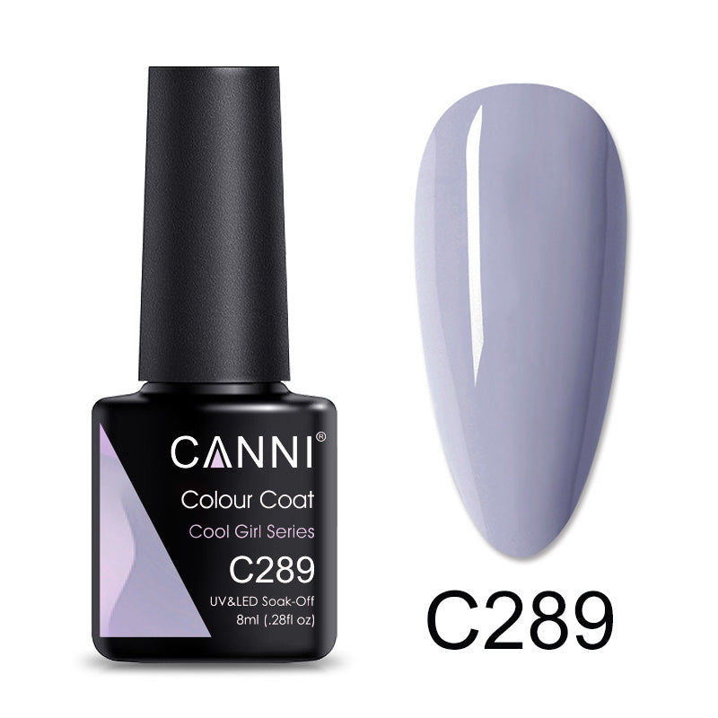 CANNI® Cool Girl Series Nail Gel Polish Varnish Soak Off UV LED Pastel Colour - 8ML