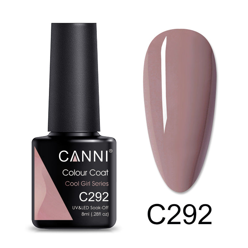 CANNI® Cool Girl Series Nail Gel Polish Varnish Soak Off UV LED Pastel Colour - 8ML
