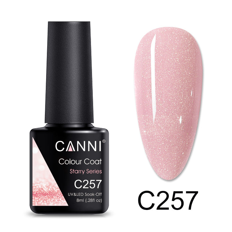 CANNI® Glitter Shimmer Starry Series Nail Gel Polish Varnish Soak Off UV LED - 8ML
