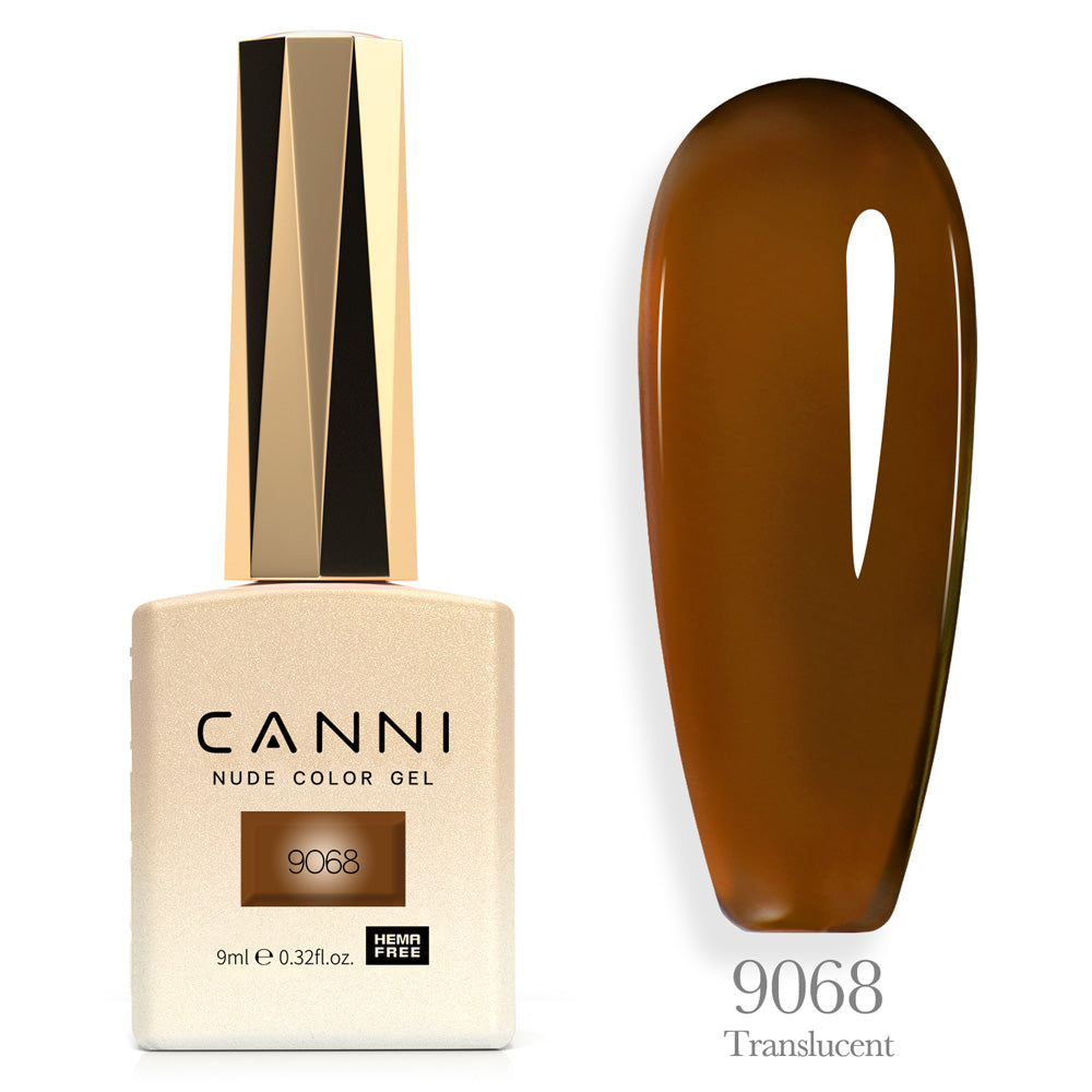CANNI® Hema Free 9ml Nail Gel Polish Soak Off LED Colours 9001 - 9072