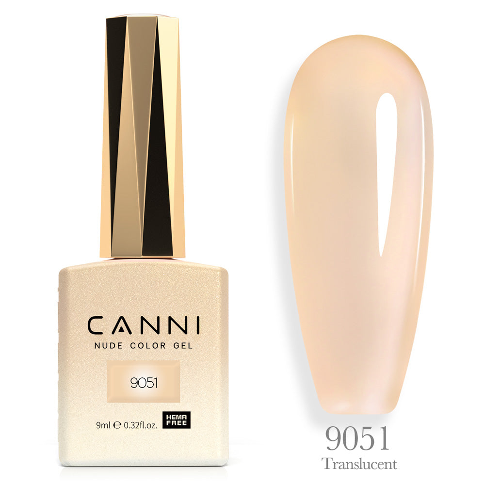 CANNI® Hema Free 9ml Nail Gel Polish Soak Off LED Colours 9001 - 9072
