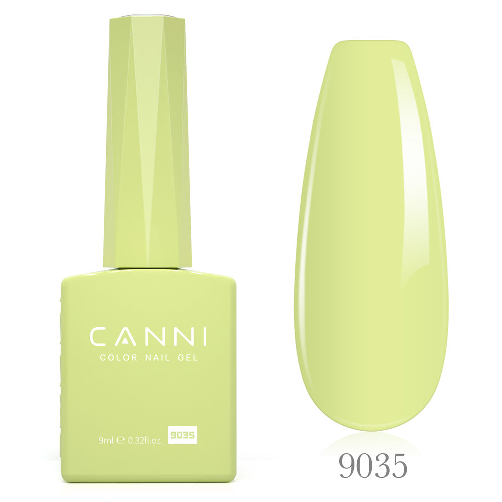 CANNI® Hema Free 9ml Nail Gel Polish Soak Off LED Colours 9001 - 9072