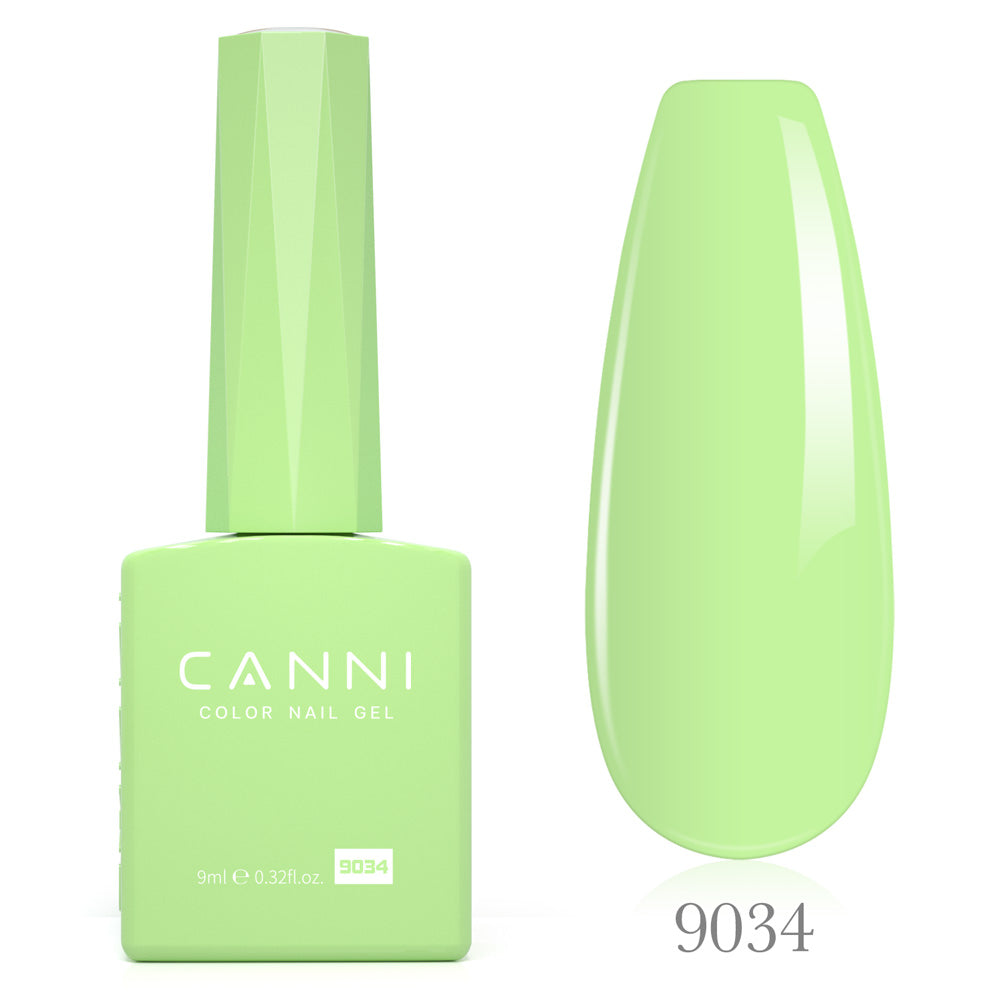 CANNI® Hema Free 9ml Nail Gel Polish Soak Off LED Colours 9001 - 9072