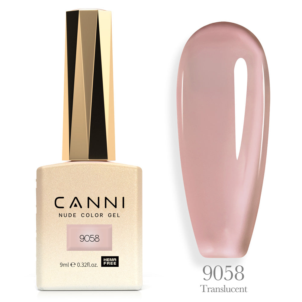 CANNI® Hema Free 9ml Nail Gel Polish Soak Off LED Colours 9001 - 9072