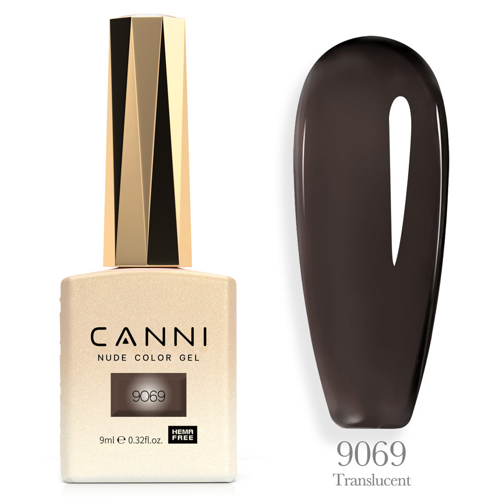 CANNI® Hema Free 9ml Nail Gel Polish Soak Off LED Colours 9001 - 9072
