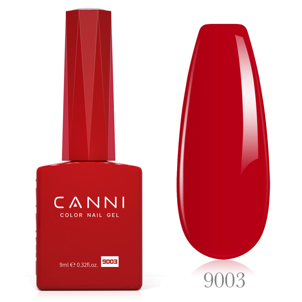 CANNI® Hema Free 9ml Nail Gel Polish Soak Off LED Colours 9001 - 9072