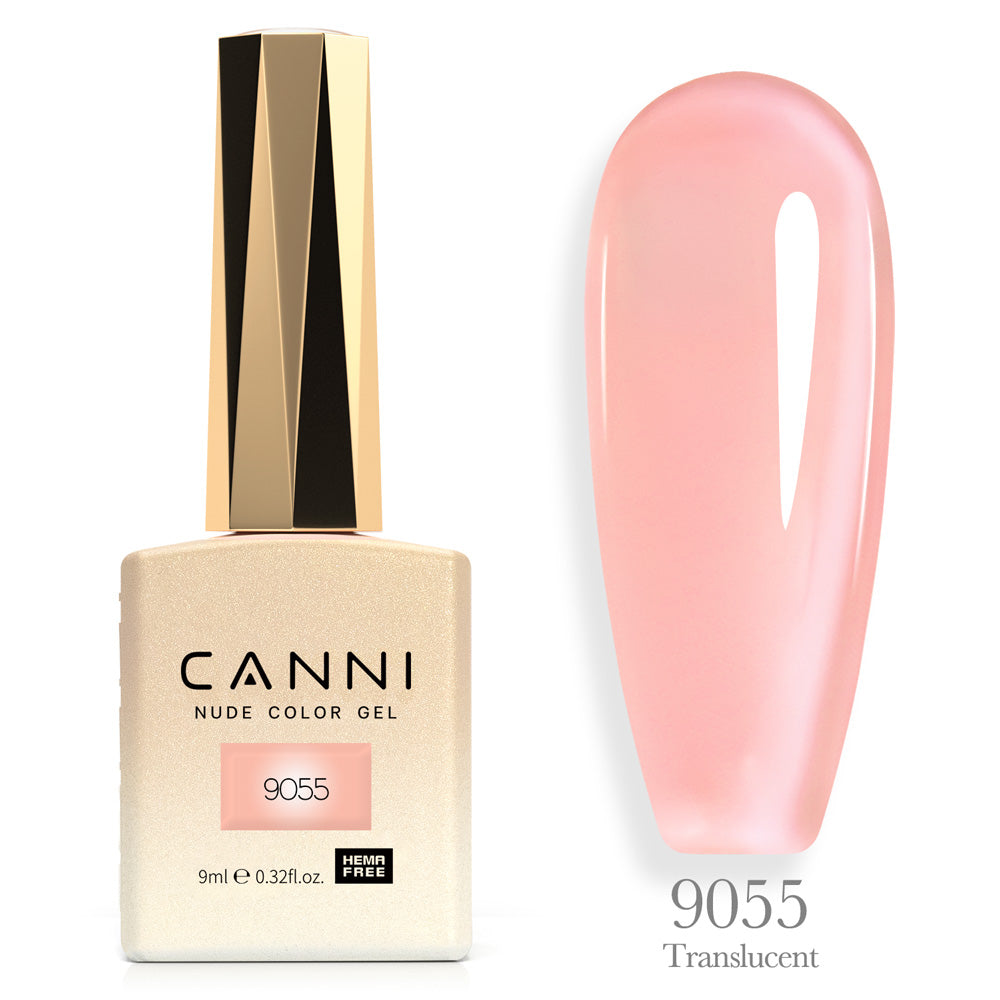 CANNI® Hema Free 9ml Nail Gel Polish Soak Off LED Colours 9001 - 9072