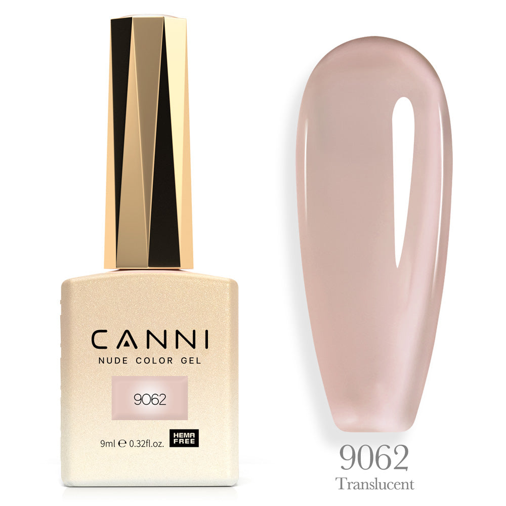 CANNI® Hema Free 9ml Nail Gel Polish Soak Off LED Colours 9001 - 9072