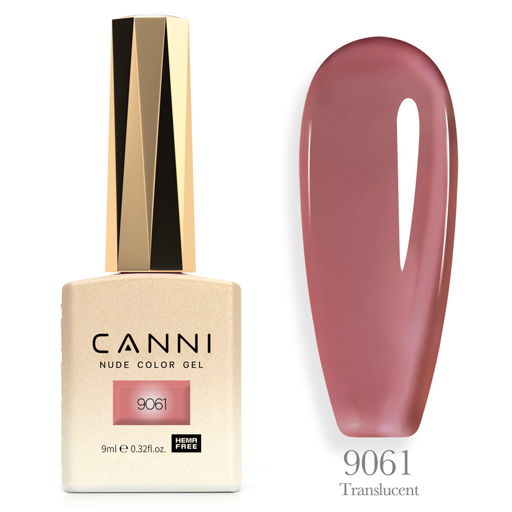 CANNI® Hema Free 9ml Nail Gel Polish Soak Off LED Colours 9001 - 9072