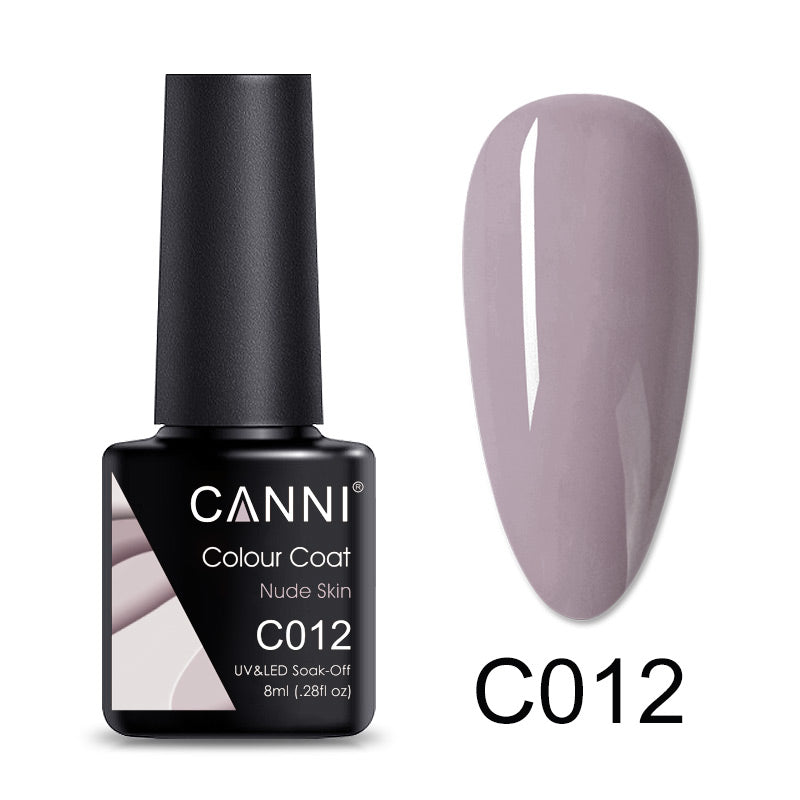 CANNI Luxury Lite UV / LED Nail Gel Varnish - 8ml (Shade C001 - C072)