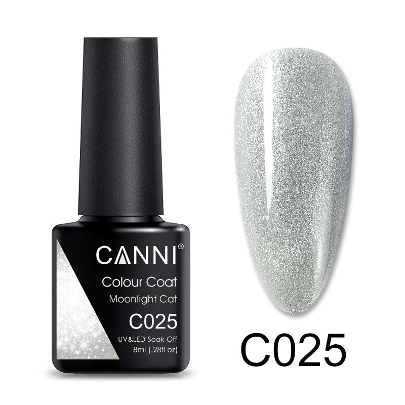 CANNI Luxury Lite UV / LED Nail Gel Varnish - 8ml (Shade C001 - C072)