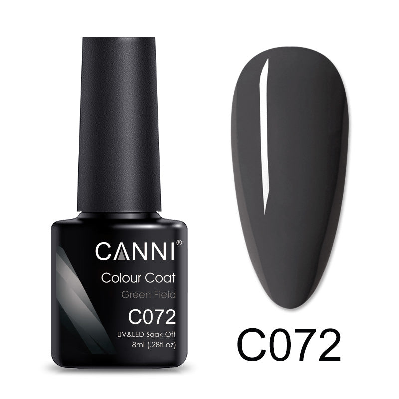 CANNI Luxury Lite UV / LED Nail Gel Varnish - 8ml (Shade C001 - C072)
