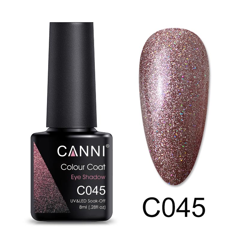 CANNI Luxury Lite UV / LED Nail Gel Varnish - 8ml (Shade C001 - C072)