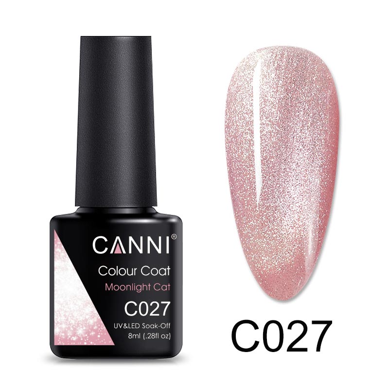 CANNI Luxury Lite UV / LED Nail Gel Varnish - 8ml (Shade C001 - C072)