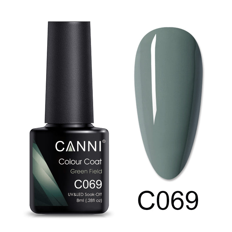 CANNI Luxury Lite UV / LED Nail Gel Varnish - 8ml (Shade C001 - C072)
