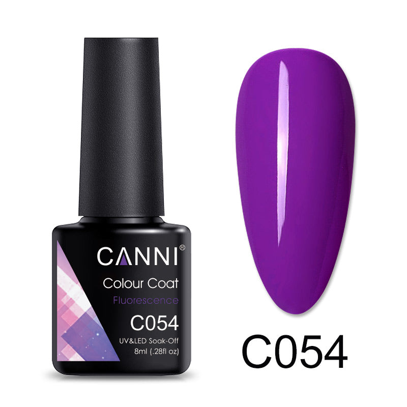CANNI Luxury Lite UV / LED Nail Gel Varnish - 8ml (Shade C001 - C072)