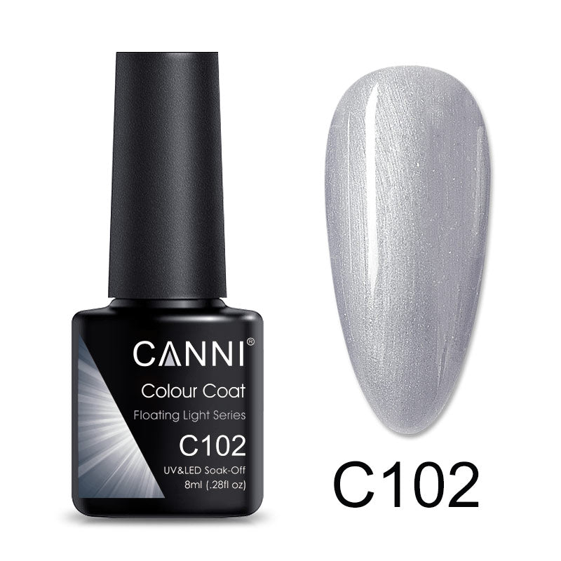 CANNI Luxury Lite UV / LED Nail Gel Varnish - 8ml (Shade C073 - C126)