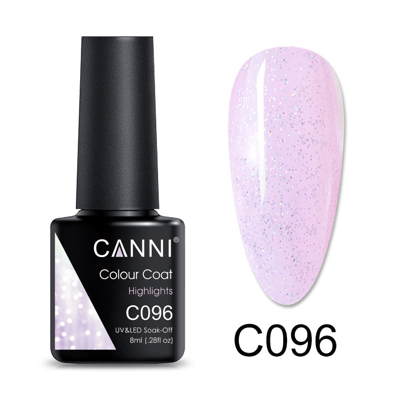 CANNI Luxury Lite UV / LED Nail Gel Varnish - 8ml (Shade C073 - C126)