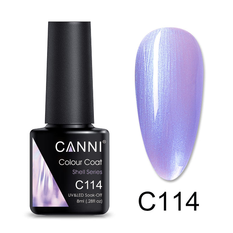 CANNI Luxury Lite UV / LED Nail Gel Varnish - 8ml (Shade C073 - C126)