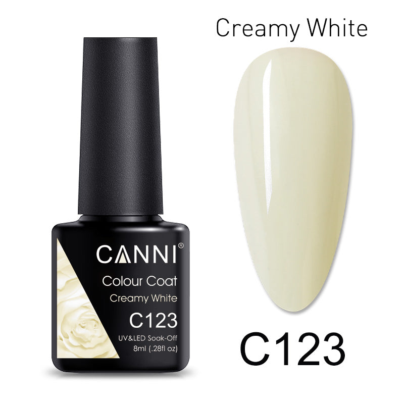 CANNI Luxury Lite UV / LED Nail Gel Varnish - 8ml (Shade C073 - C126)