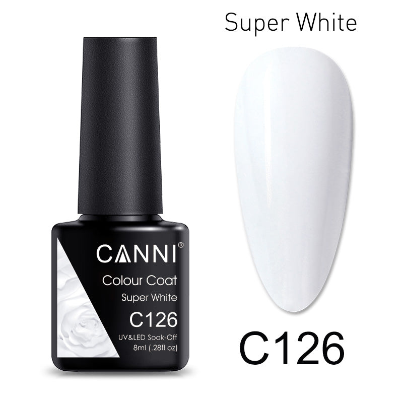 CANNI Luxury Lite UV / LED Nail Gel Varnish - 8ml (Shade C073 - C126)