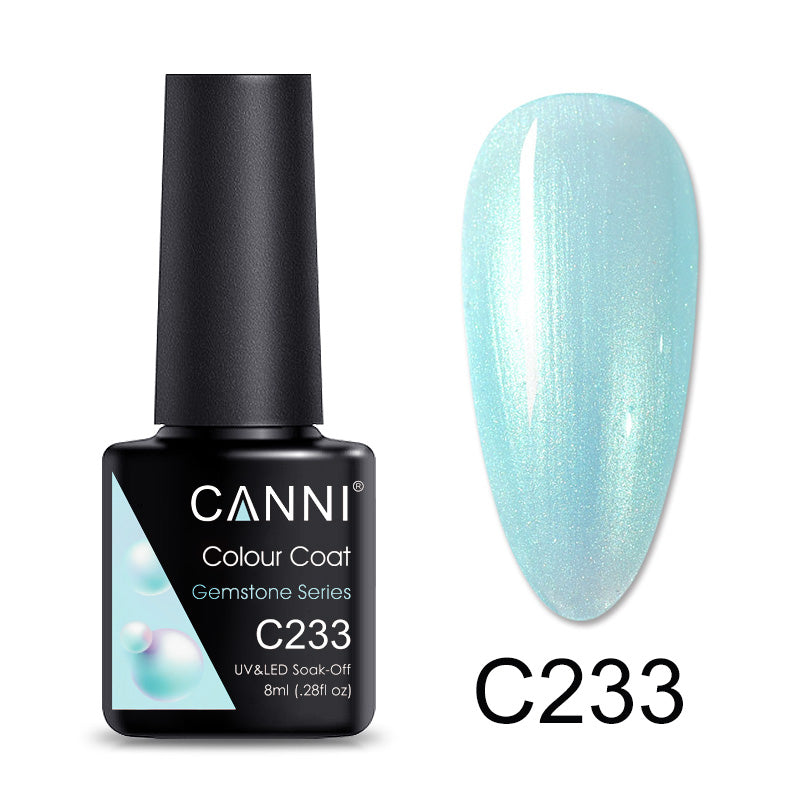 CANNI® Metallic Gemstone Series Nail Gel Polish Varnish Soak Off UV LED - 8ML