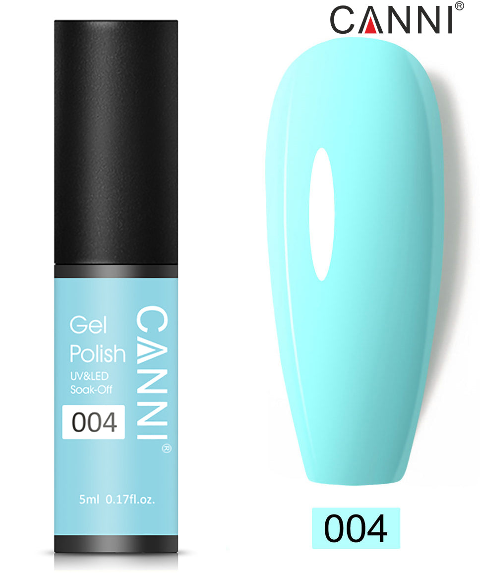CANNI Nail Gel Polish Varnish Soak Off UV / LED Classic 5ml - Shade 01 to 100