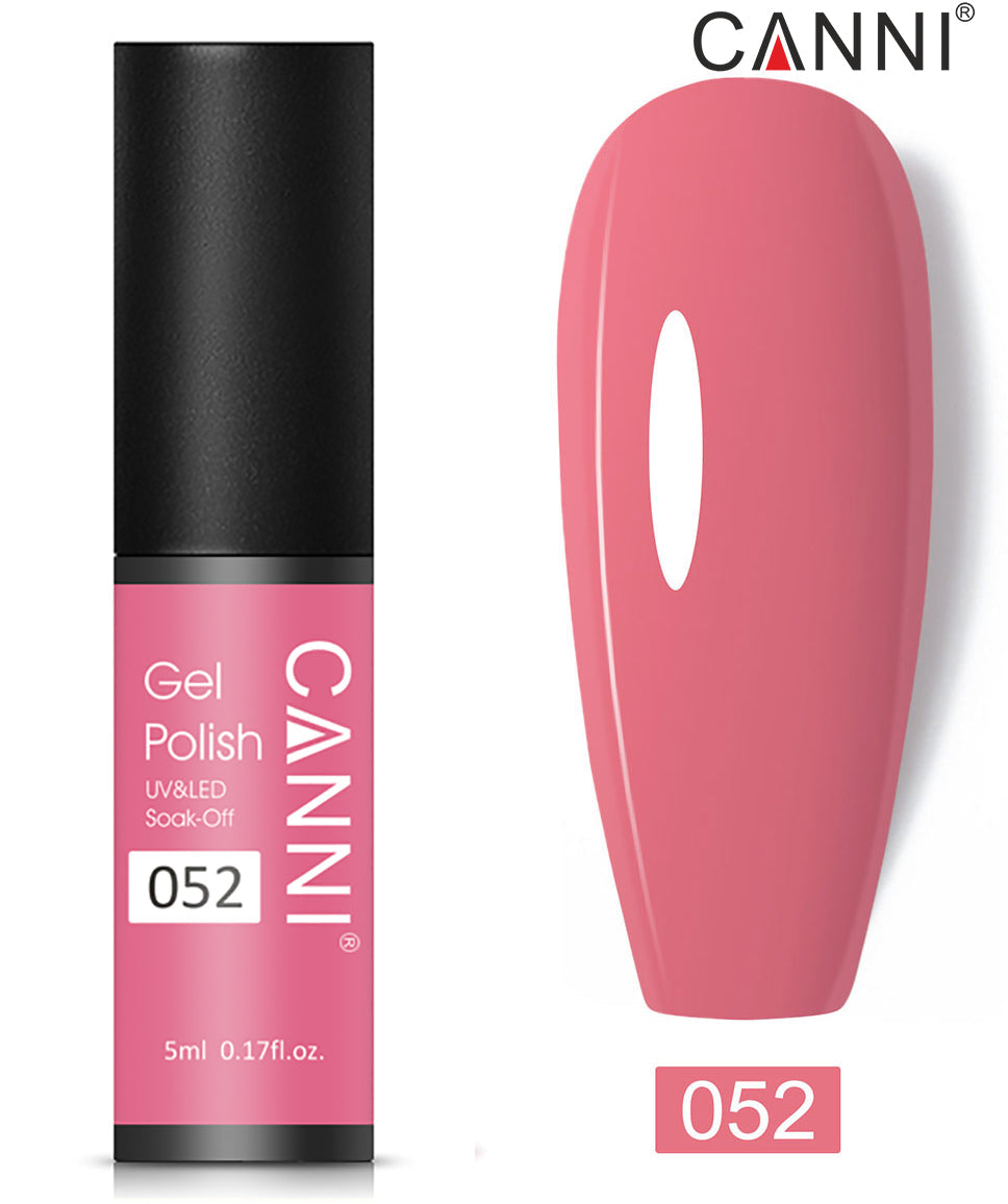 CANNI Nail Gel Polish Varnish Soak Off UV / LED Classic 5ml - Shade 01 to 100