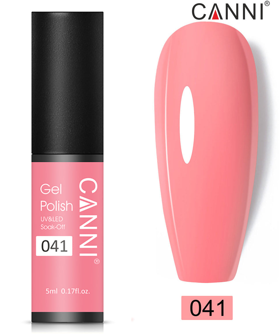 CANNI Nail Gel Polish Varnish Soak Off UV / LED Classic 5ml - Shade 01 to 100