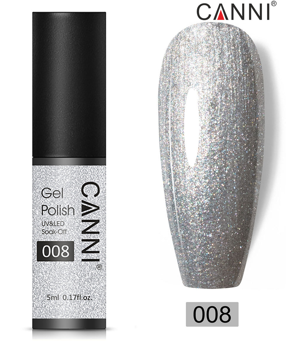 CANNI Nail Gel Polish Varnish Soak Off UV / LED Classic 5ml - Shade 01 to 100