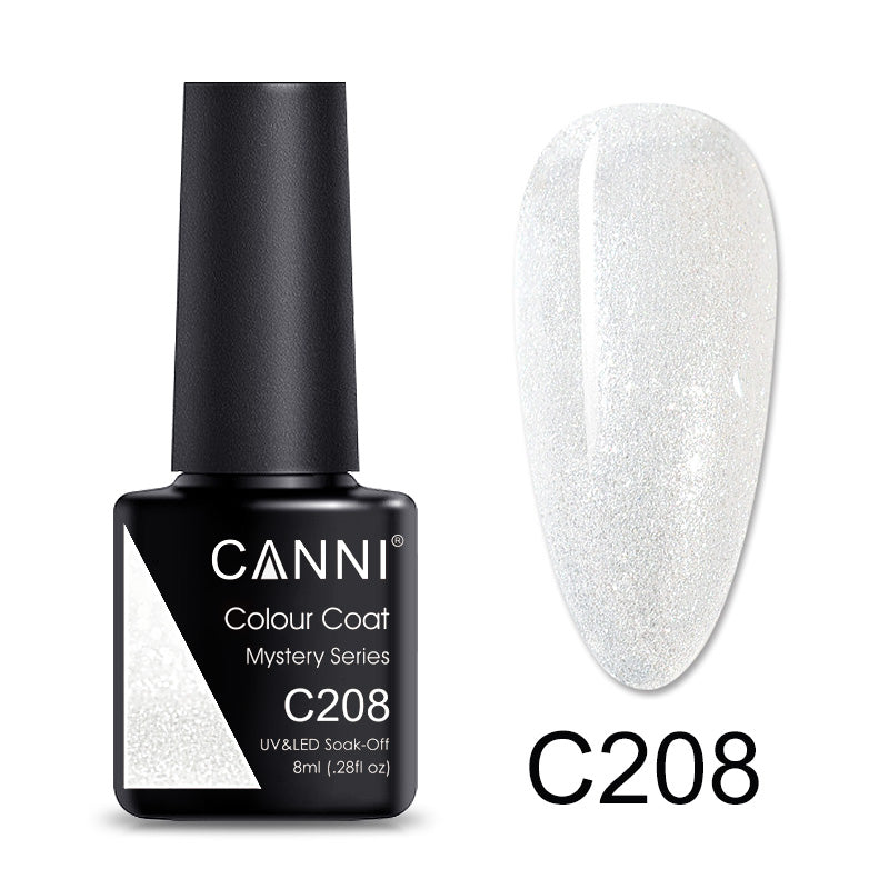 CANNI® Nude Glitter Mystery Series Nail Gel Polish Varnish Soak Off UV LED - 8ML