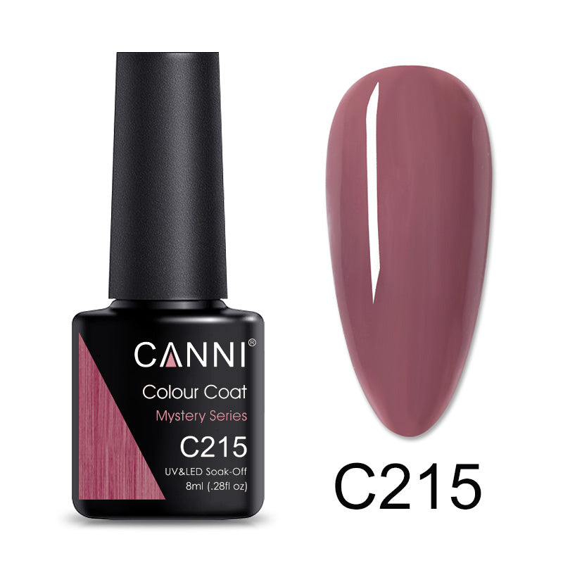 CANNI® Nude Glitter Mystery Series Nail Gel Polish Varnish Soak Off UV LED - 8ML