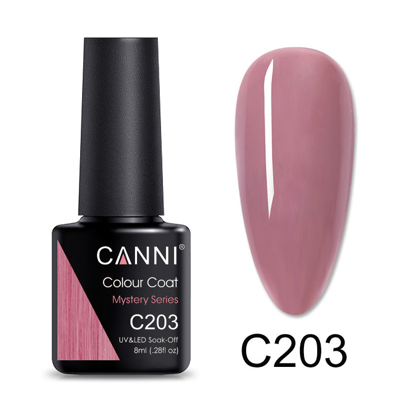 CANNI® Nude Glitter Mystery Series Nail Gel Polish Varnish Soak Off UV LED - 8ML