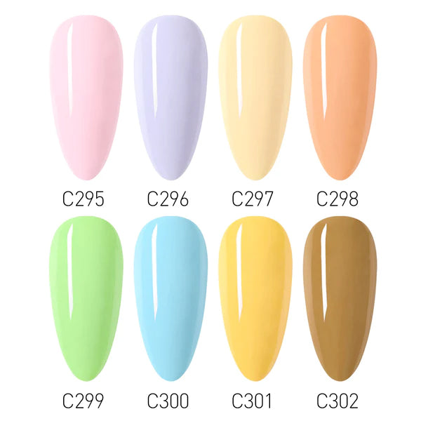 CANNI® Pastel colour Macaron Series Nail Gel Polish Varnish Soak Off UV LED -8ML