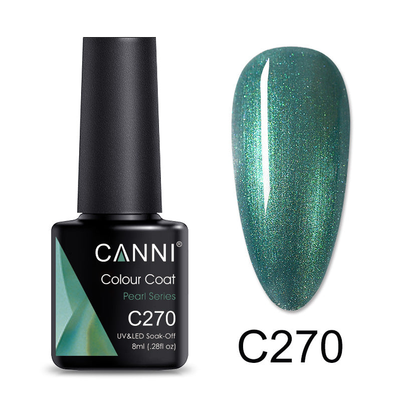CANNI® Pearl Series Nail Gel Polish Varnish Soak Off UV LED - 8ML