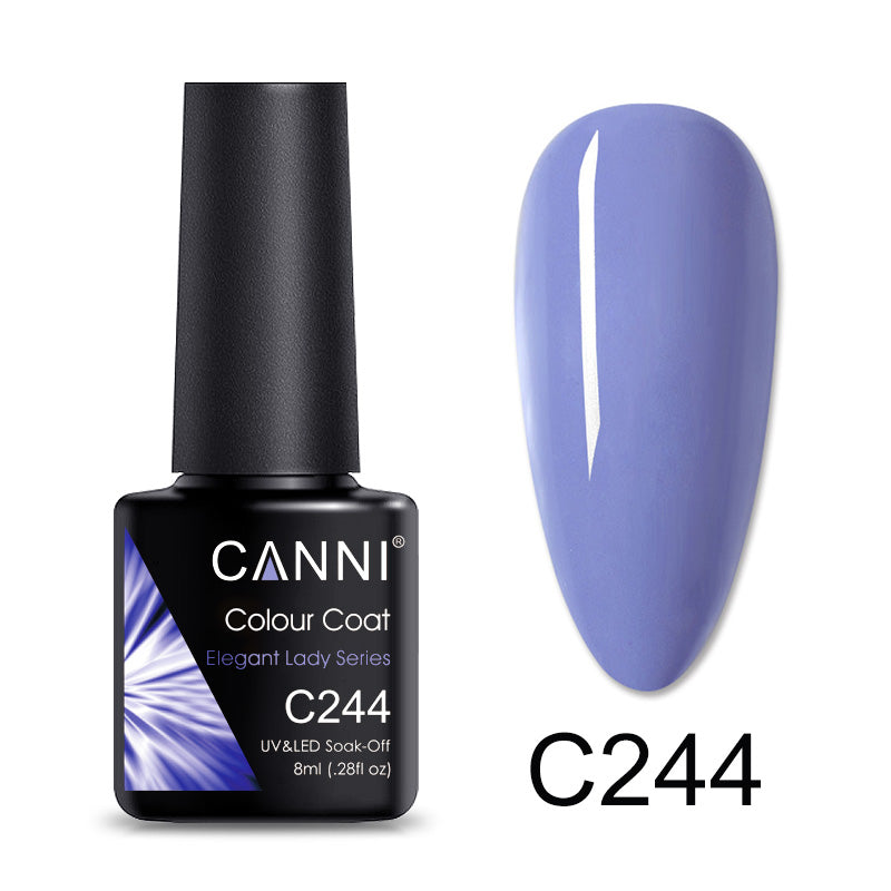 CANNI® Purple Elegant Lady Series Nail Gel Polish Varnish Soak Off UV LED - 8ML