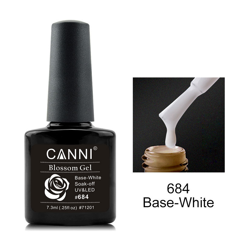 CANNI Rose / Flowers Soak Off LED Blossom Gel Polish Magic Blooming Gel 7.3ml
