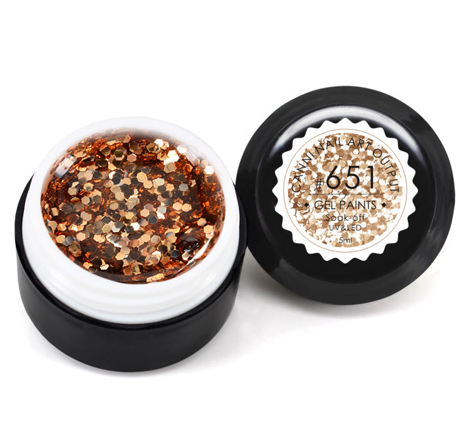 CANNI Soak Off Nail Art Gel Paint - 5ml Jar