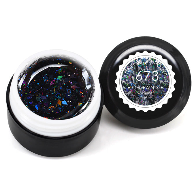 CANNI Soak Off Nail Art Gel Paint - 5ml Jar