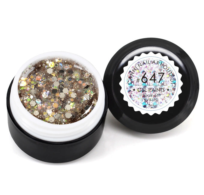 CANNI Soak Off Nail Art Gel Paint - 5ml Jar